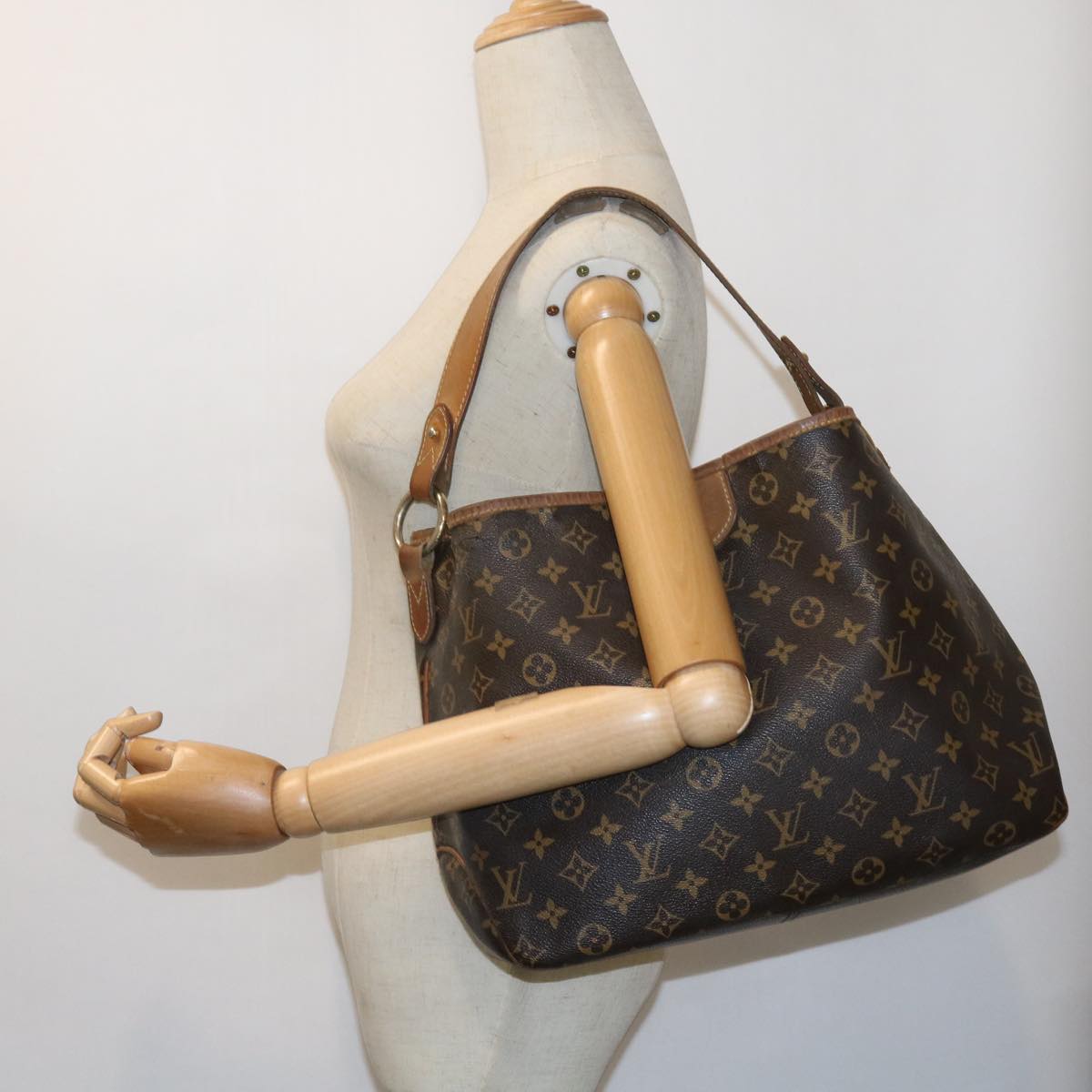 LOUIS VUITTON Monogram Delightful PM Shoulder Bag M50154 LV Auth 53926