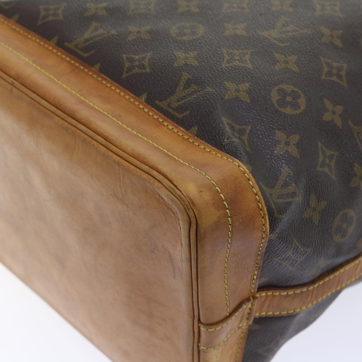 LOUIS VUITTON Monogram Noe Shoulder Bag M42224 LV Auth 53930