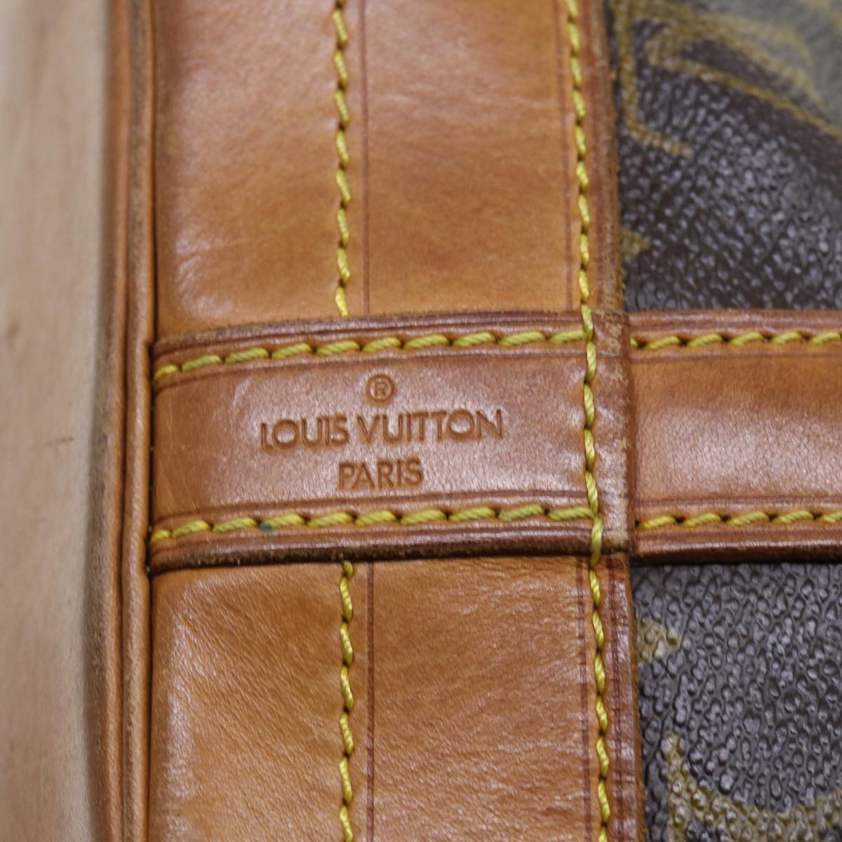 LOUIS VUITTON Monogram Noe Shoulder Bag M42224 LV Auth 53932