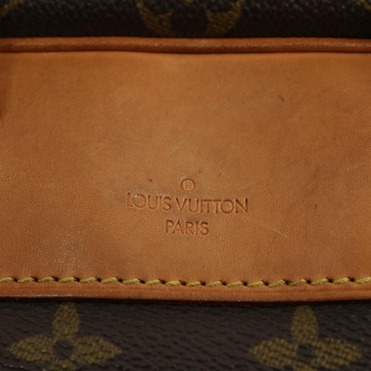 LOUIS VUITTON Monogram Deauville Hand Bag M47270 LV Auth 53934