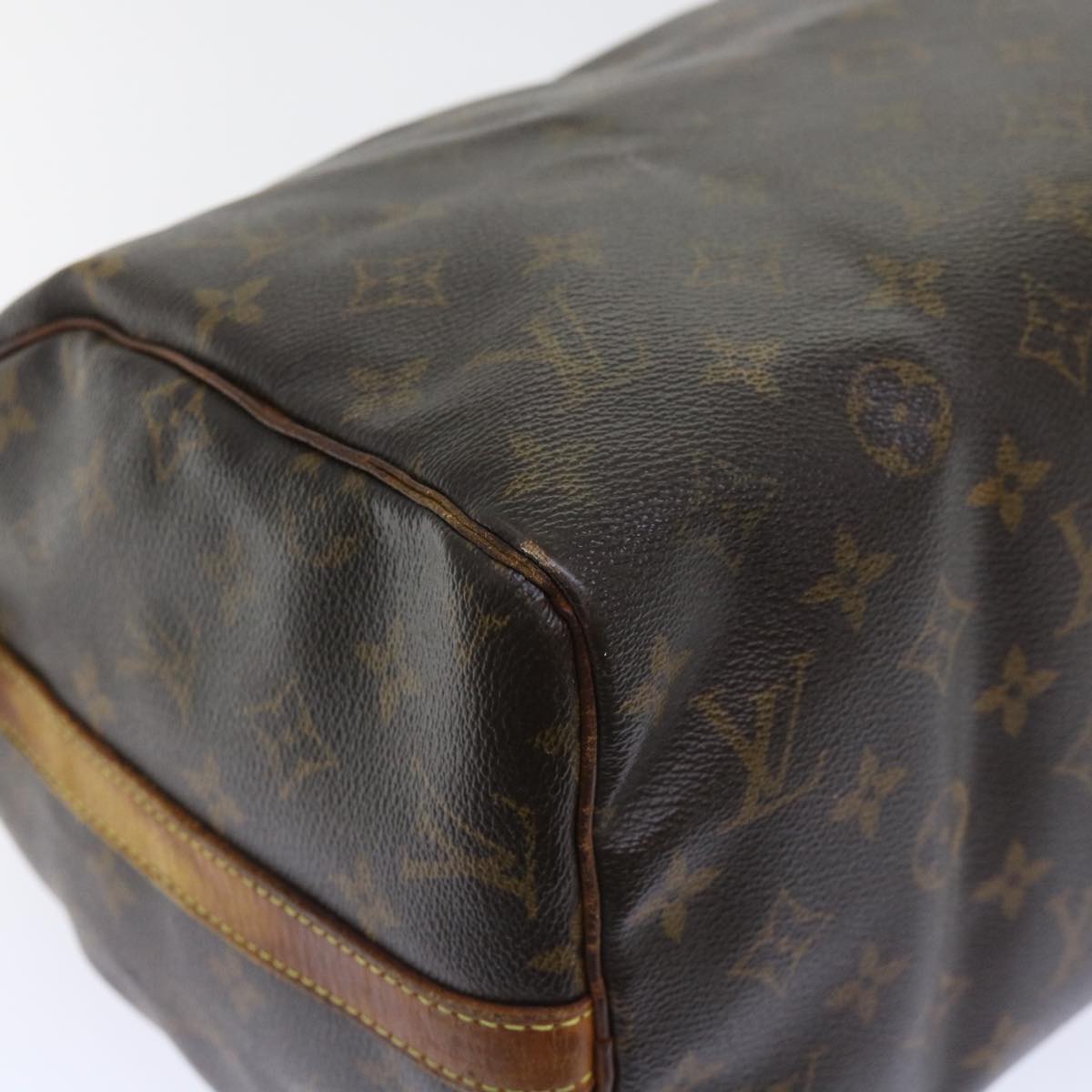 LOUIS VUITTON Monogram Speedy Bandouliere 30 Hand Bag M40391 LV Auth 53969