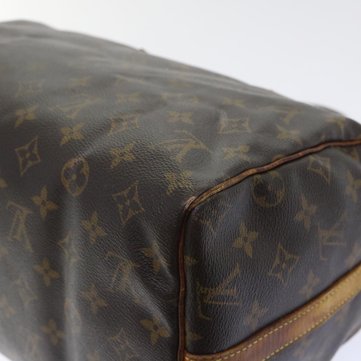 LOUIS VUITTON Monogram Speedy Bandouliere 30 Hand Bag M40391 LV Auth 53969