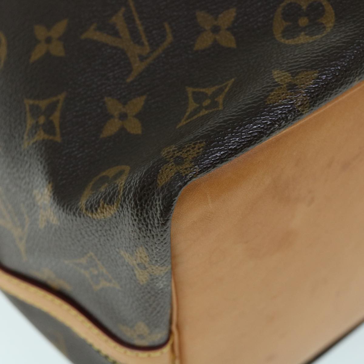 LOUIS VUITTON Monogram Petit Noe Shoulder Bag M42226 LV Auth 53999