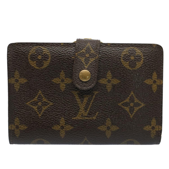LOUIS VUITTON Monogram Portefeuille Viennois Bifold Wallet M61674 Auth 54070