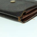 LOUIS VUITTON Monogram Portefeuille Elise Wallet M61654 LV Auth 54081-15