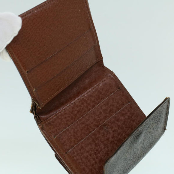 LOUIS VUITTON Monogram Portefeuille Elise Wallet M61654 LV Auth 54081