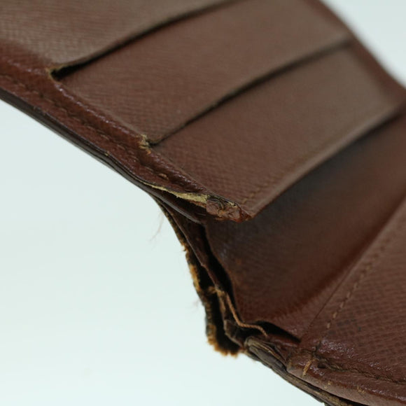 LOUIS VUITTON Monogram Portefeuille Elise Wallet M61654 LV Auth 54081