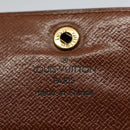 LOUIS VUITTON Monogram Porte Tresor Etui Papie Wallet M61202 LV Auth 54090-19