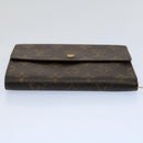 LOUIS VUITTON Monogram Porte Tresor Etui Papie Wallet M61202 LV Auth 54090-6