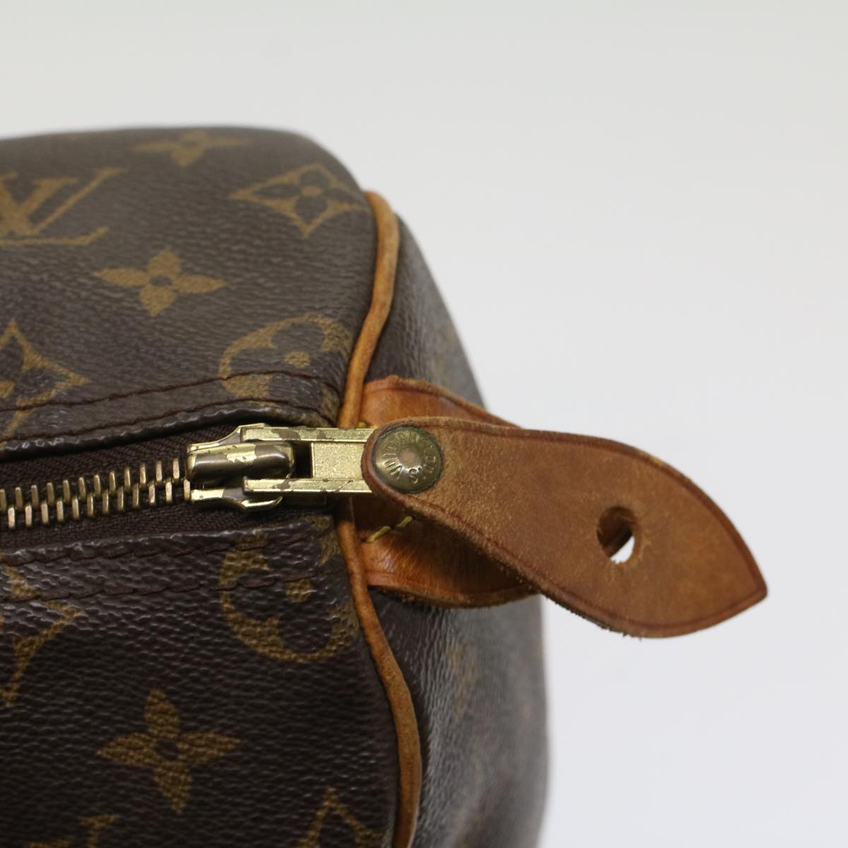 LOUIS VUITTON Monogram Speedy 25 Hand Bag M41528 LV Auth 54156