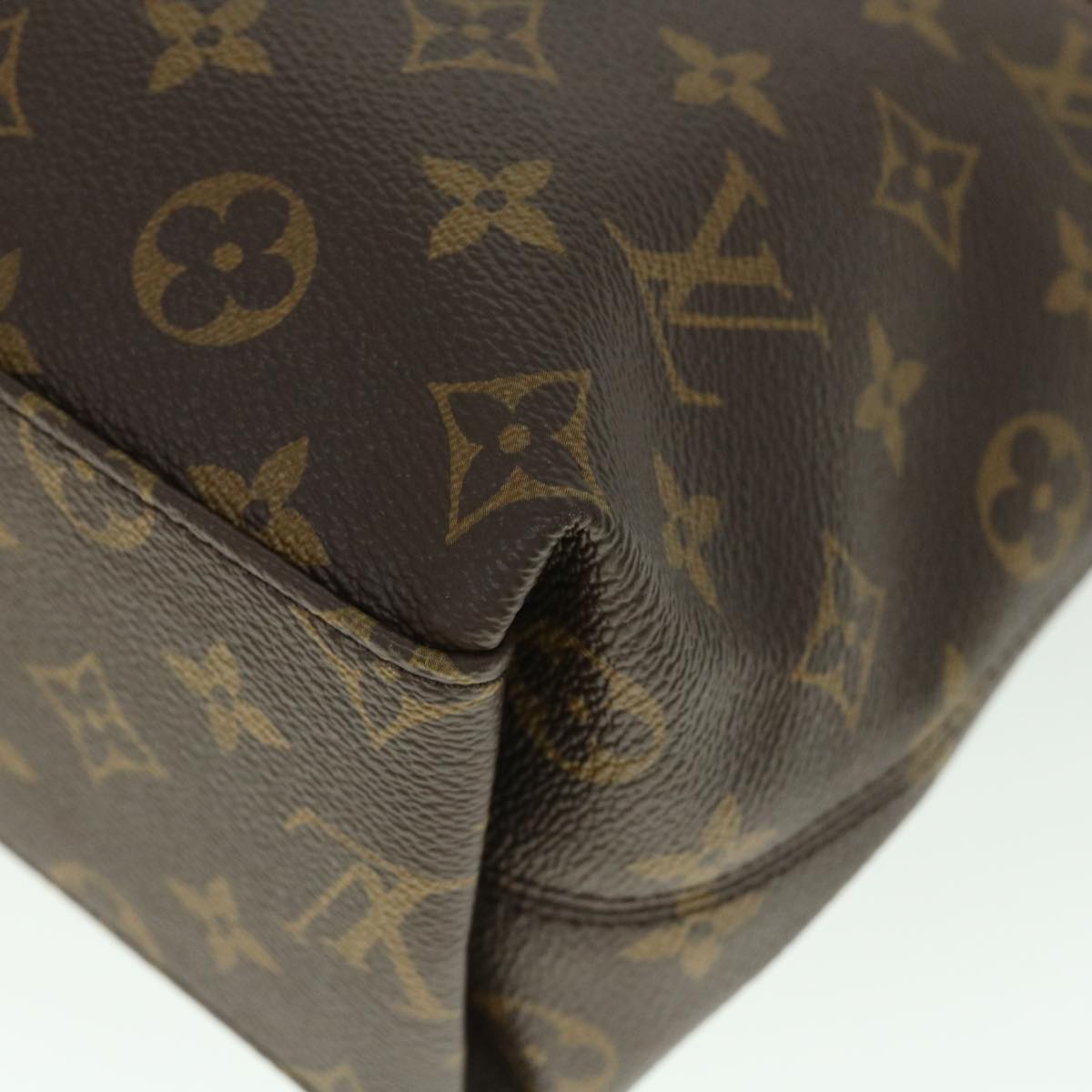 LOUIS VUITTON Monogram Tuile Reevess Shoulder Bag 2way M43157 LV Auth 54172A