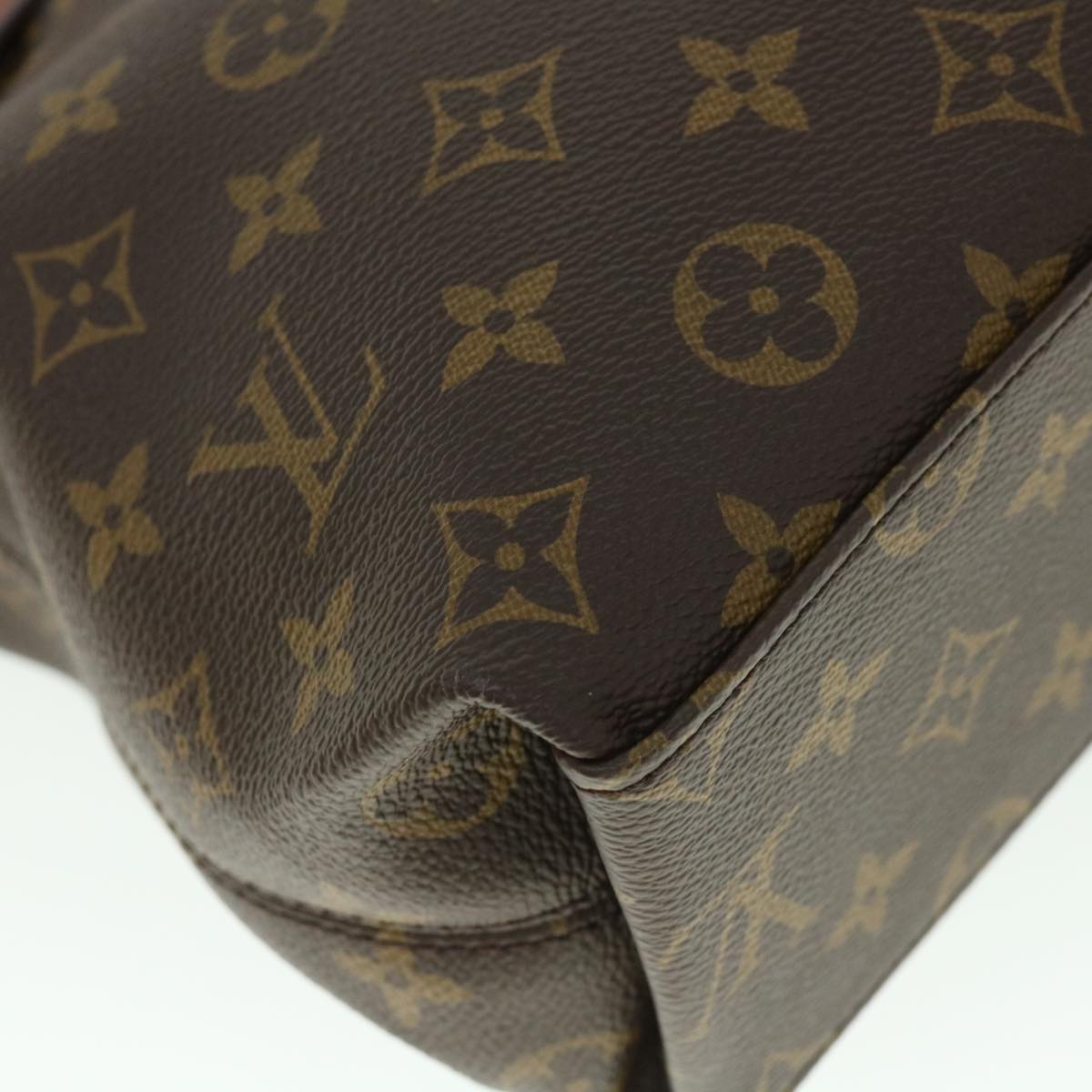 LOUIS VUITTON Monogram Tuile Reevess Shoulder Bag 2way M43157 LV Auth 54172A