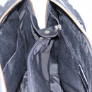 CHANEL Wild Stitch Hand Bag Leather Black CC Auth 54178-21