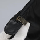 CHANEL Wild Stitch Hand Bag Leather Black CC Auth 54178-27