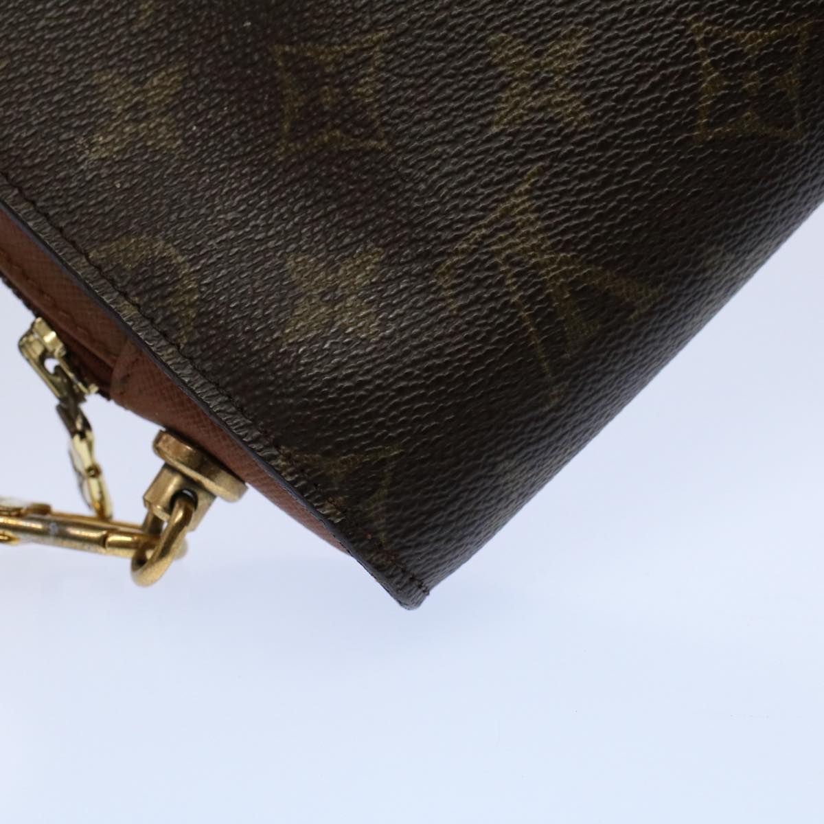 LOUIS VUITTON Monogram Orsay Clutch Bag M51790 LV Auth 54200