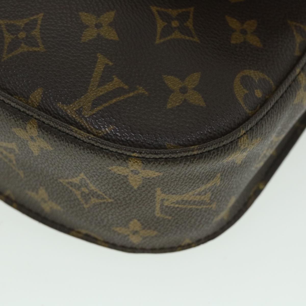 LOUIS VUITTON Monogram Saint Cloud GM Shoulder Bag M51242 LV Auth 54230