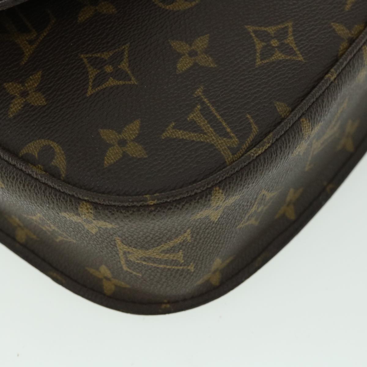 LOUIS VUITTON Monogram Saint Cloud GM Shoulder Bag M51242 LV Auth 54231