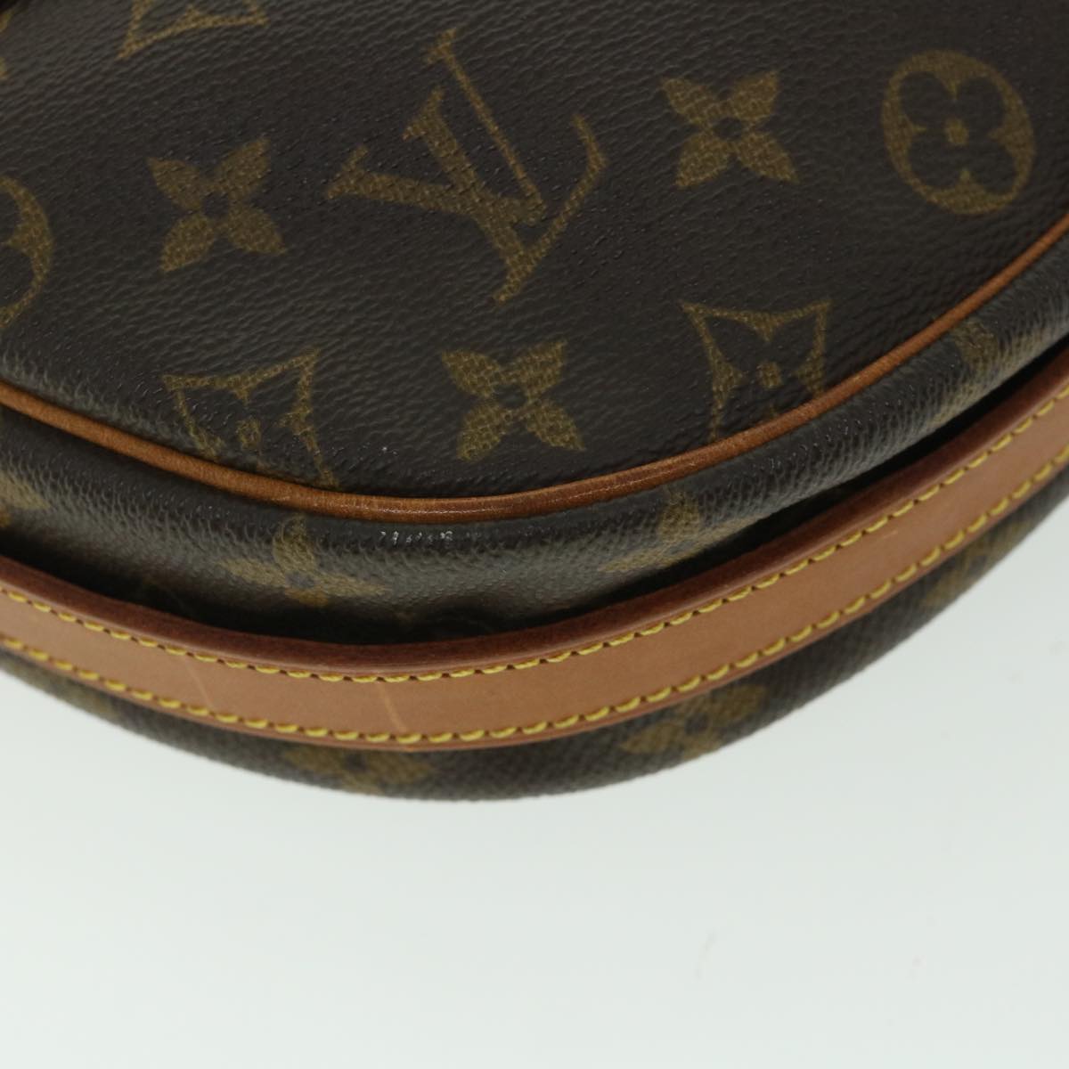 LOUIS VUITTON Monogram Jeune Fille GM Shoulder Bag M51225 LV Auth 54237