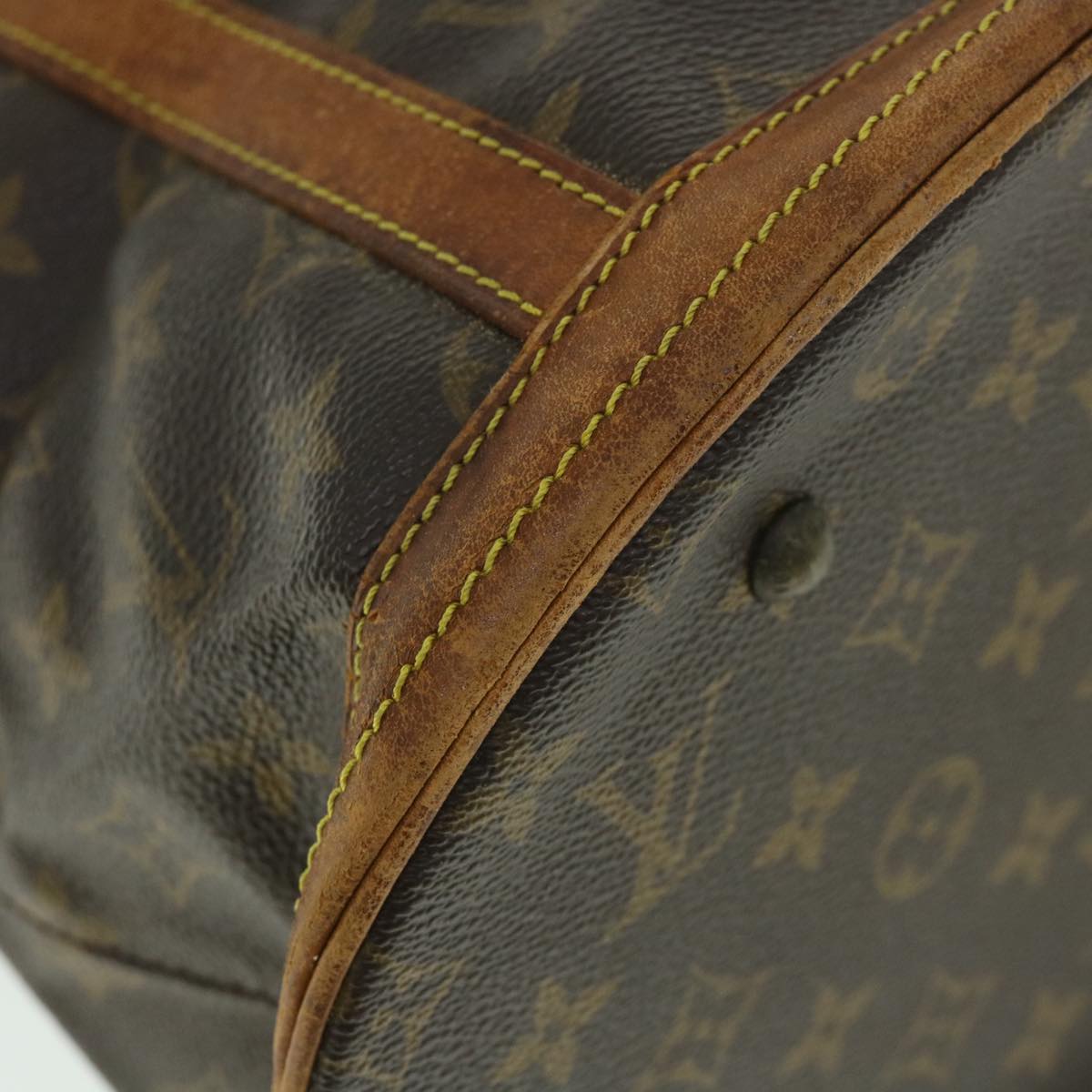 LOUIS VUITTON Monogram Bucket GM Shoulder Bag Vintage M42236 LV Auth 54284