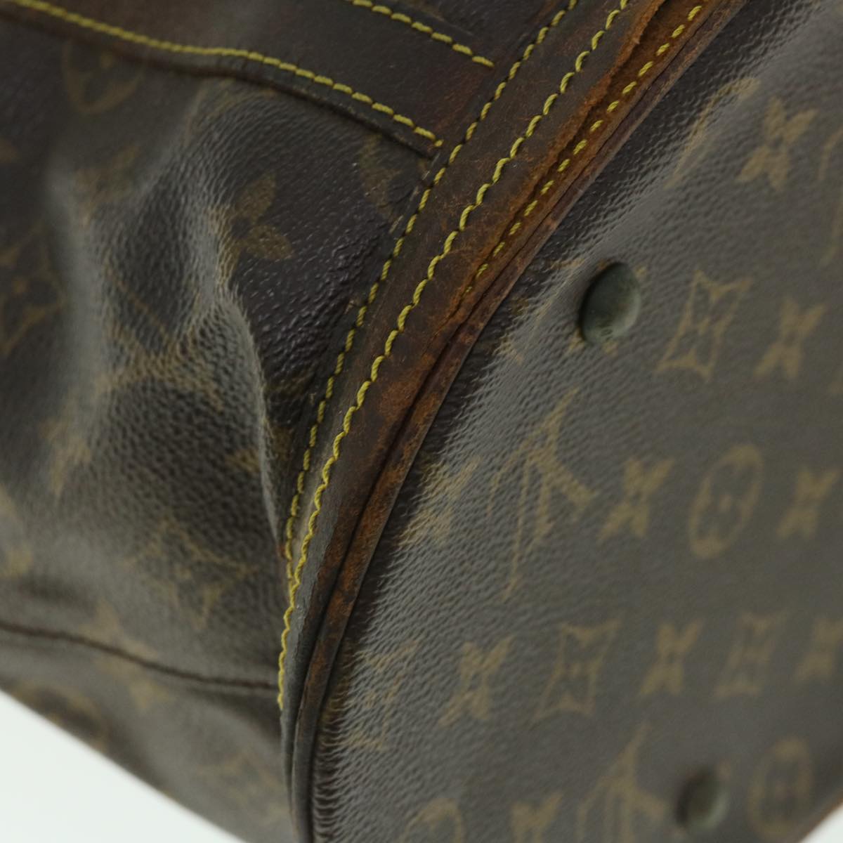 LOUIS VUITTON Monogram Bucket GM Shoulder Bag Vintage M42236 LV Auth 54284