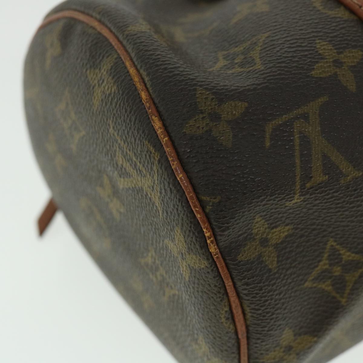 LOUIS VUITTON Monogram Papillon 30 Hand Bag M51385 LV Auth 54359