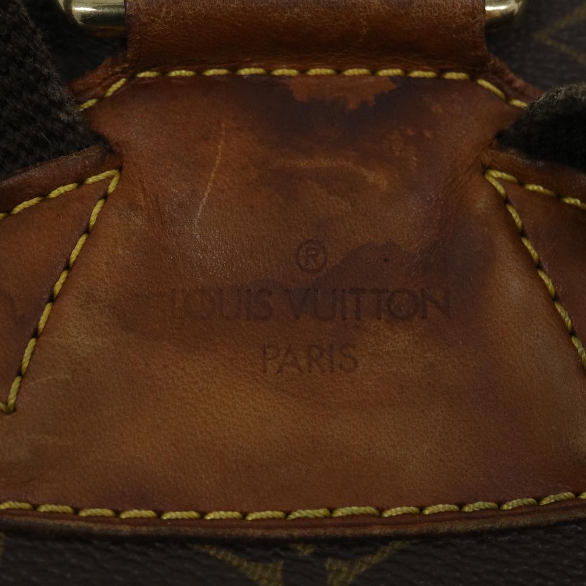 LOUIS VUITTON Monogram Montsouris GM Backpack M51135 LV Auth 54419