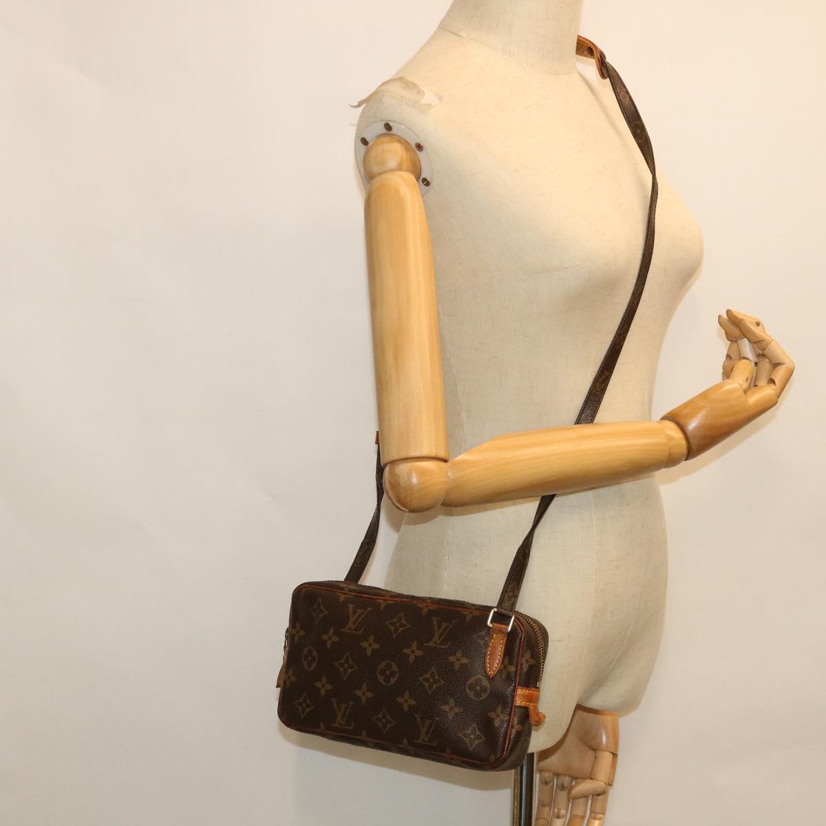 LOUIS VUITTON Monogram Marly Bandouliere Shoulder Bag M51828 LV Auth 54573