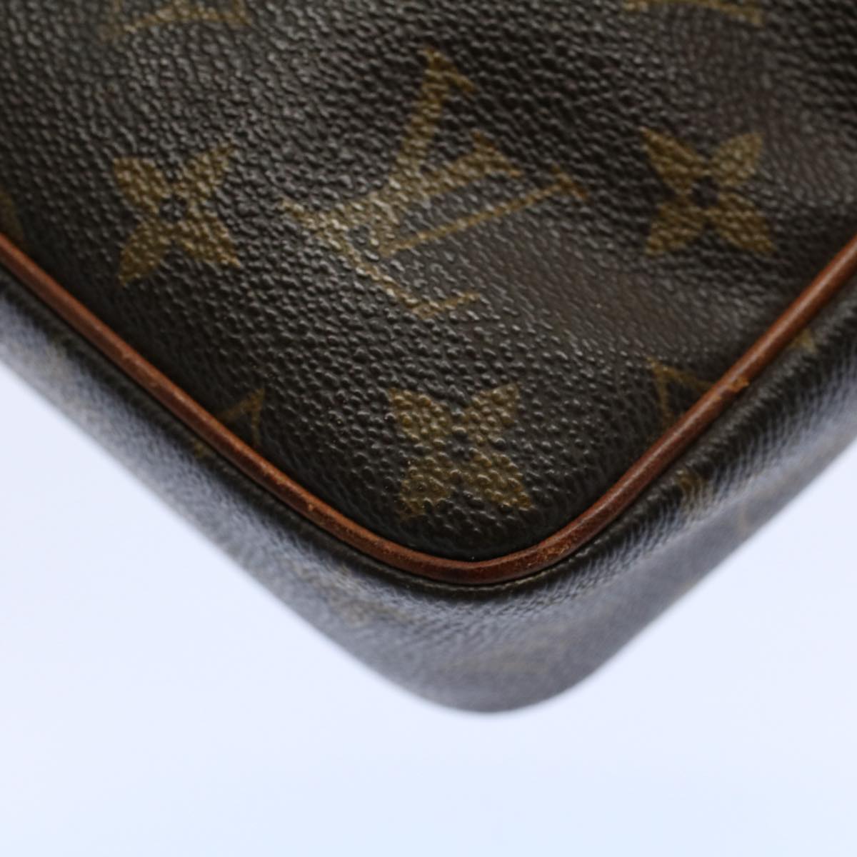 LOUIS VUITTON Monogram Compiegne 23 Clutch Bag M51847 LV Auth 54584