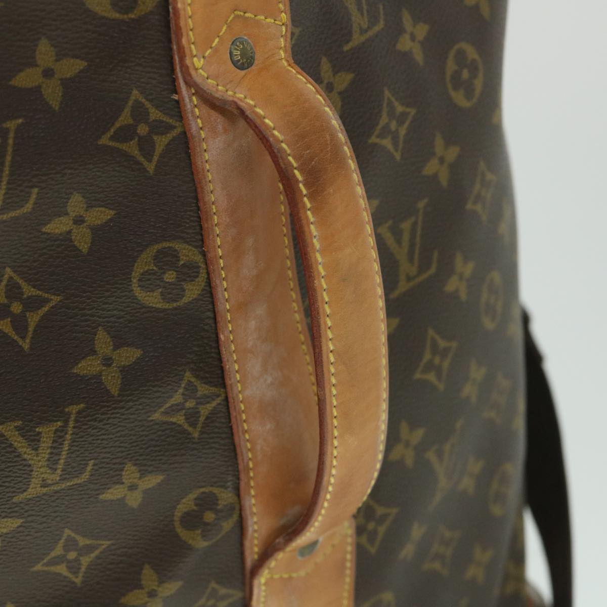 LOUIS VUITTON Monogram Sac Marine Shoulder Bag M41235 LV Auth 54670