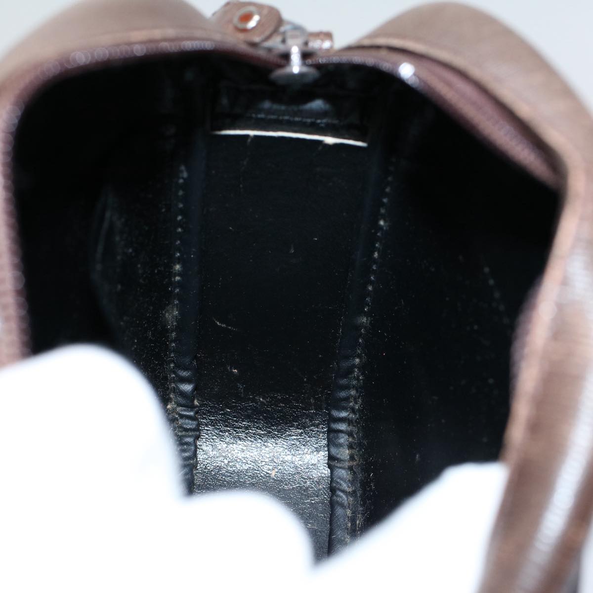 Burberrys Nova Check Shoulder Bag Nylon Canvas Beige Auth 54680