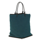 BOTTEGAVENETA Handtasche Nylon Blau Original 54714-1