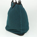 BOTTEGAVENETA Handtasche Nylon Blau Original 54714-4
