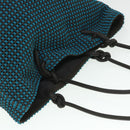 BOTTEGAVENETA Handtasche Nylon Blau Original 54714-6