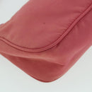PRADA Accessory Pouch Nylon Pink Auth 54784-15
