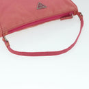 PRADA Accessory Pouch Nylon Pink Auth 54784-7