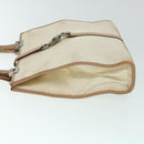 GUCCI GG Canvas Jackie Hand Bag Beige Brown Auth 54800-4