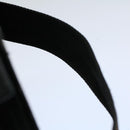 FENDI Vanity Cosmetic Pouch Canvas Black Auth 54858-14