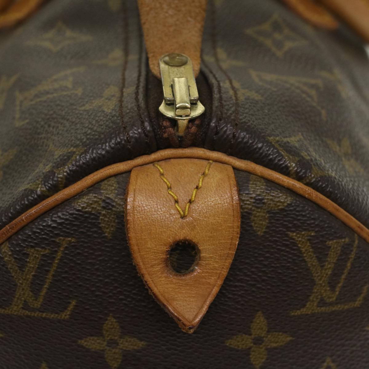 LOUIS VUITTON Monogram Speedy 40 Hand Bag Vintage M41522 LV Auth 54867