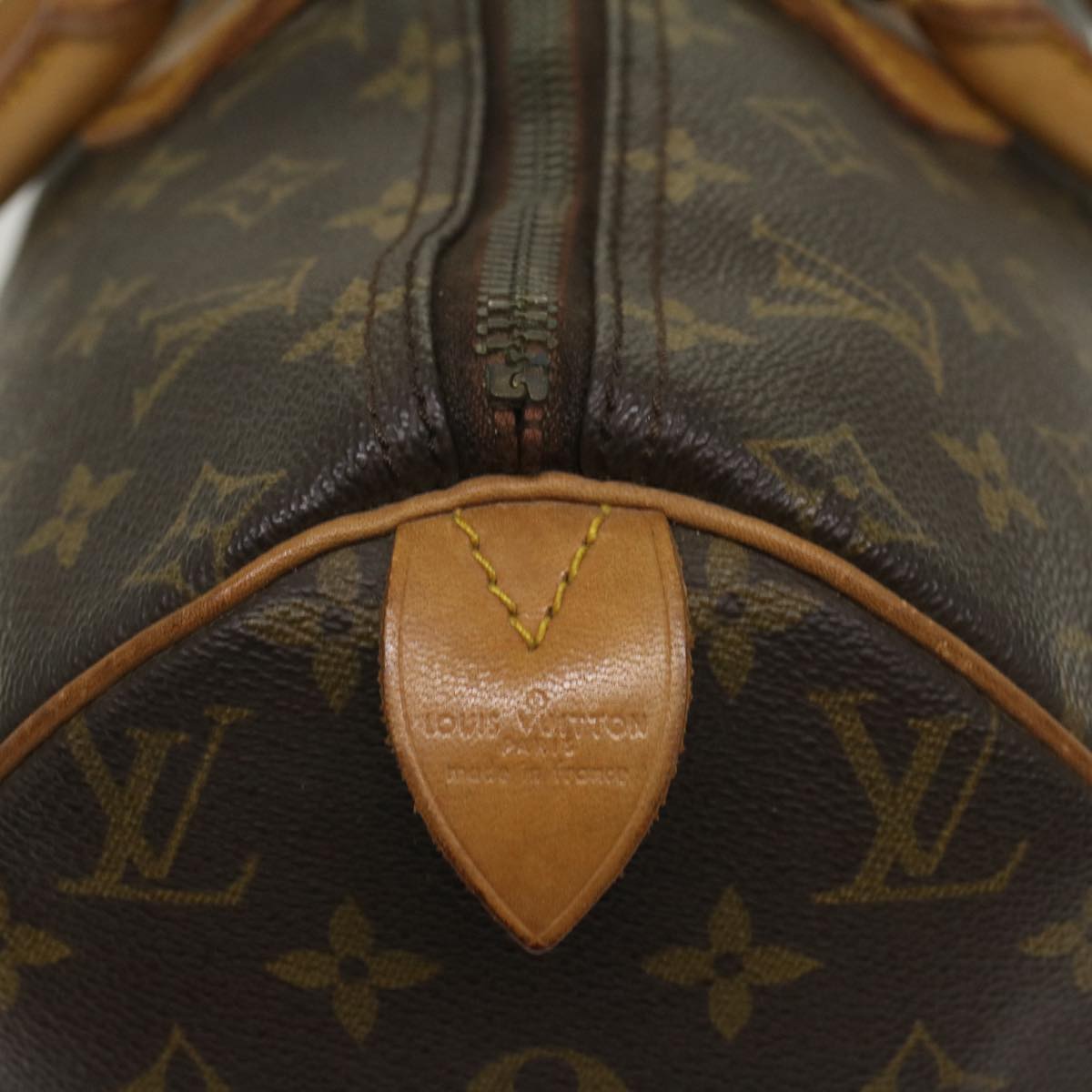 LOUIS VUITTON Monogram Speedy 40 Hand Bag Vintage M41522 LV Auth 54867