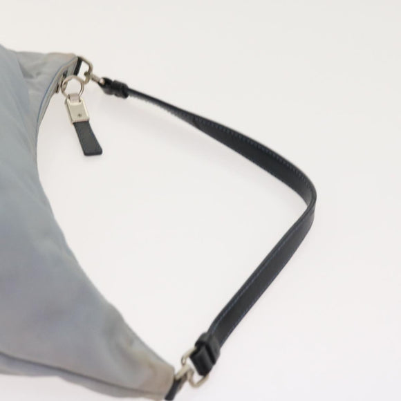PRADA Shoulder Bag Nylon Blue Auth 54907