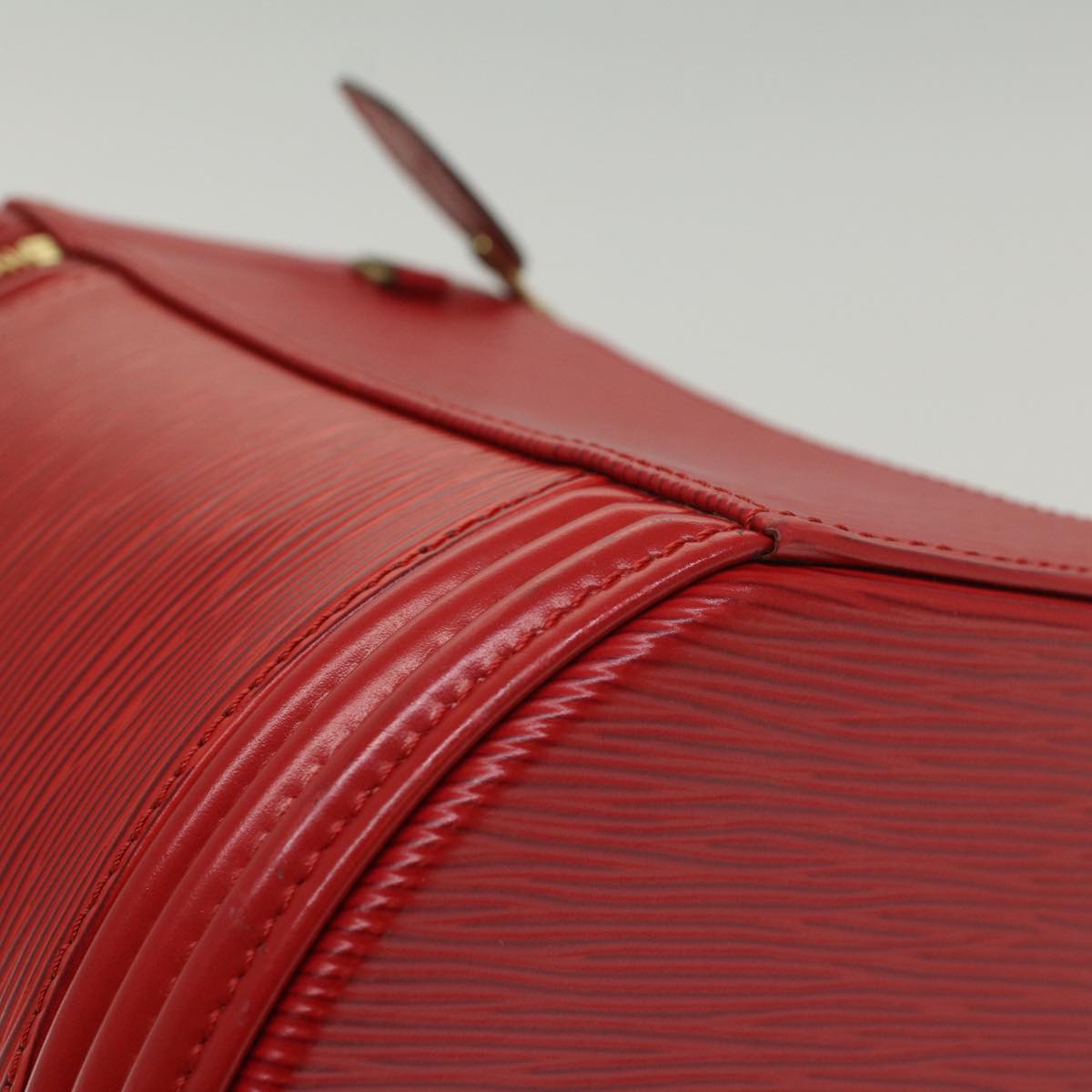 LOUIS VUITTON Epi Cannes Hand Bag Red M48037 LV Auth 54941