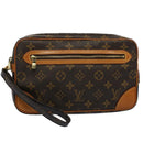 LOUIS VUITTON Monogram Marly Dragonne GM Clutch Bag M51825 LV Auth 54981-1