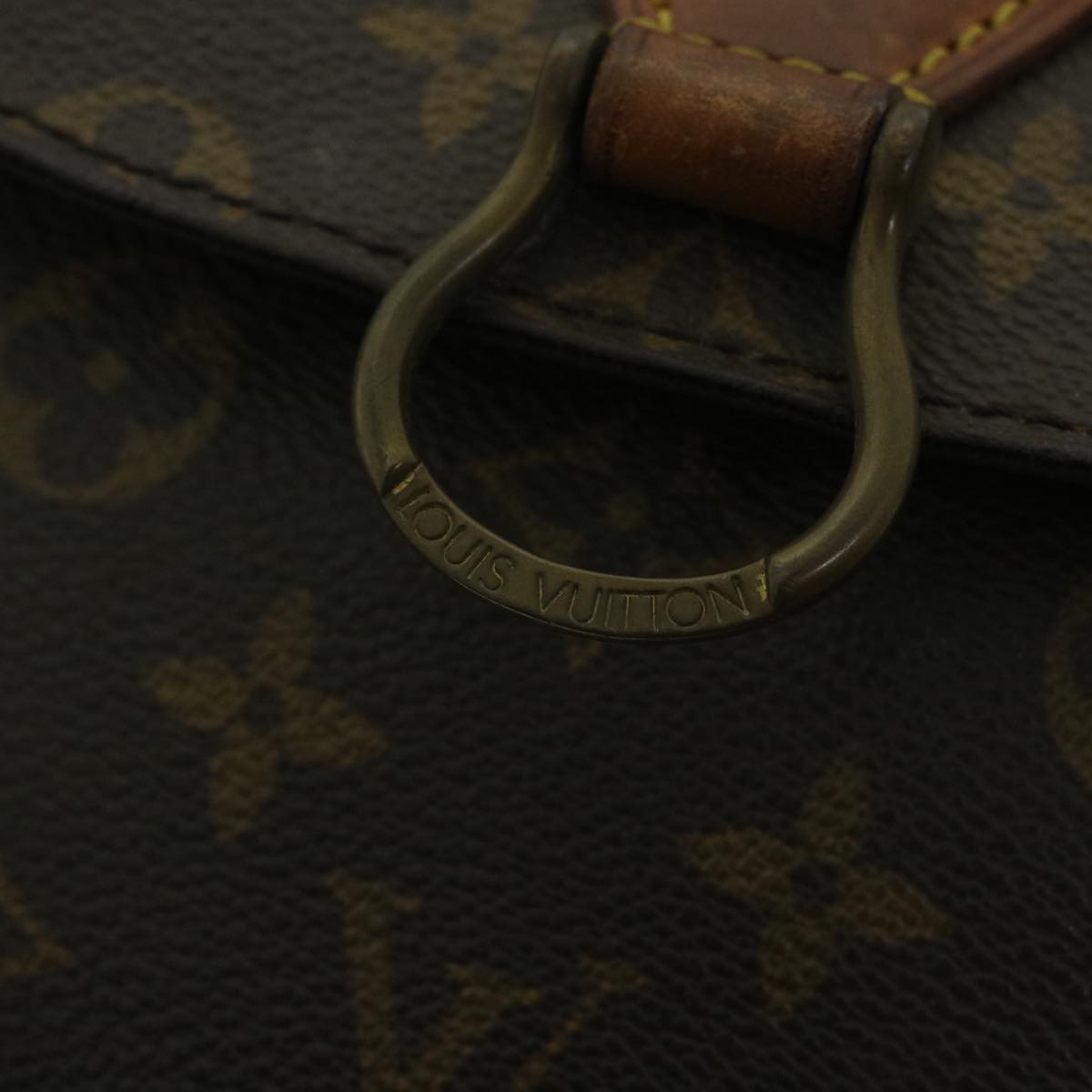 LOUIS VUITTON Monogram Saint Cloud GM Shoulder Bag M51242 LV Auth 55030