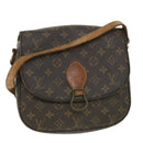 LOUIS VUITTON Monogram Saint Cloud GM Shoulder Bag M51242 LV Auth 55030-1