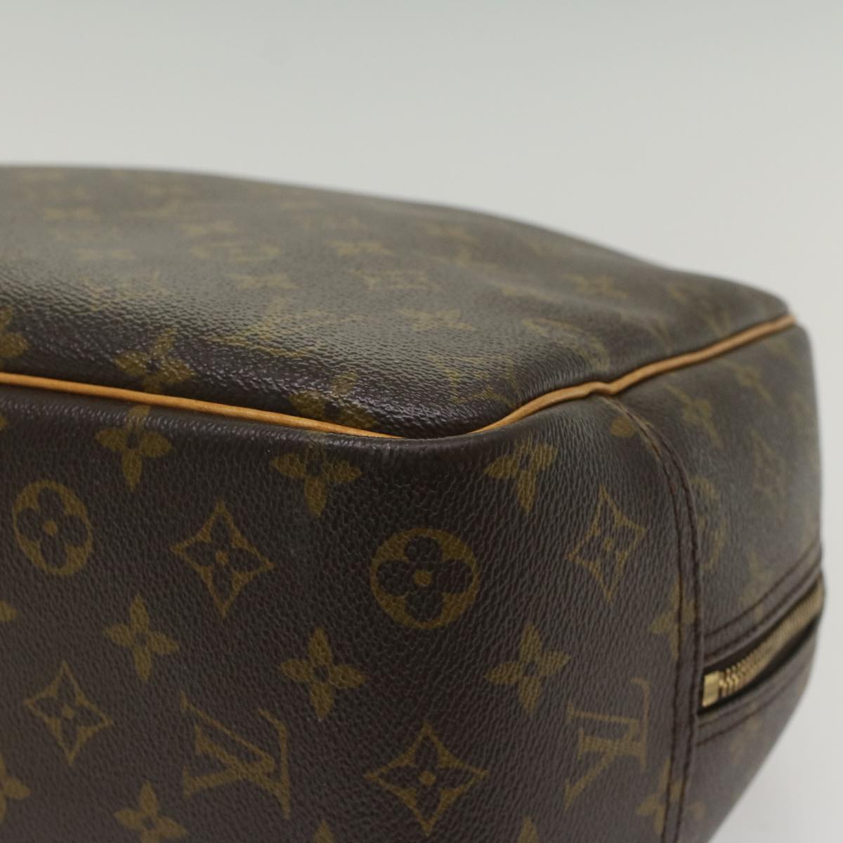 LOUIS VUITTON Monogram Deauville Hand Bag M47270 LV Auth 55094