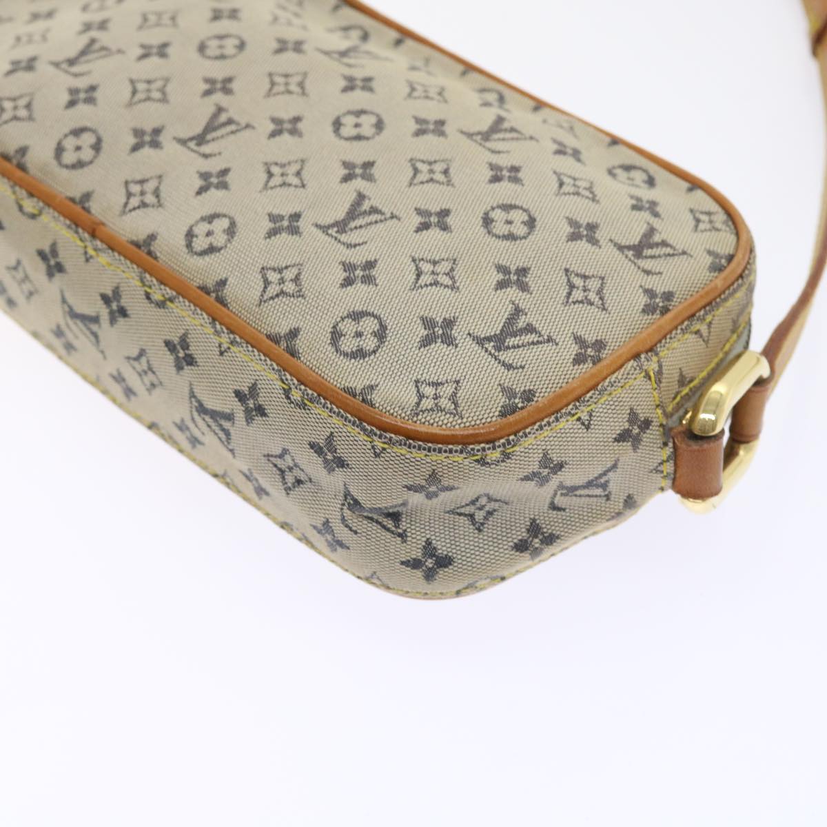 LOUIS VUITTON Monogram Mini Juliet MM Shoulder Bag Blue M92004 LV Auth 55117