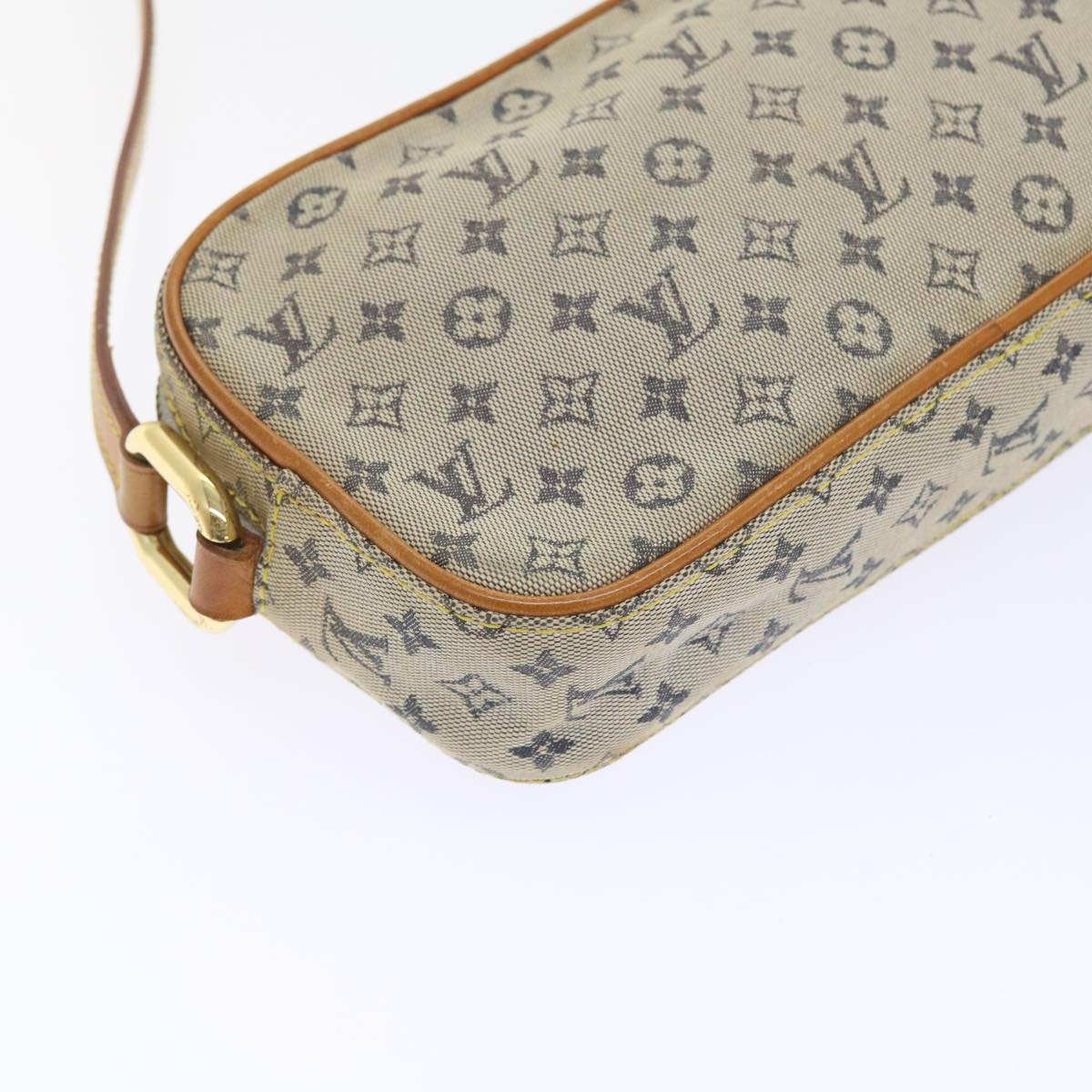 LOUIS VUITTON Monogram Mini Juliet MM Shoulder Bag Blue M92004 LV Auth 55117