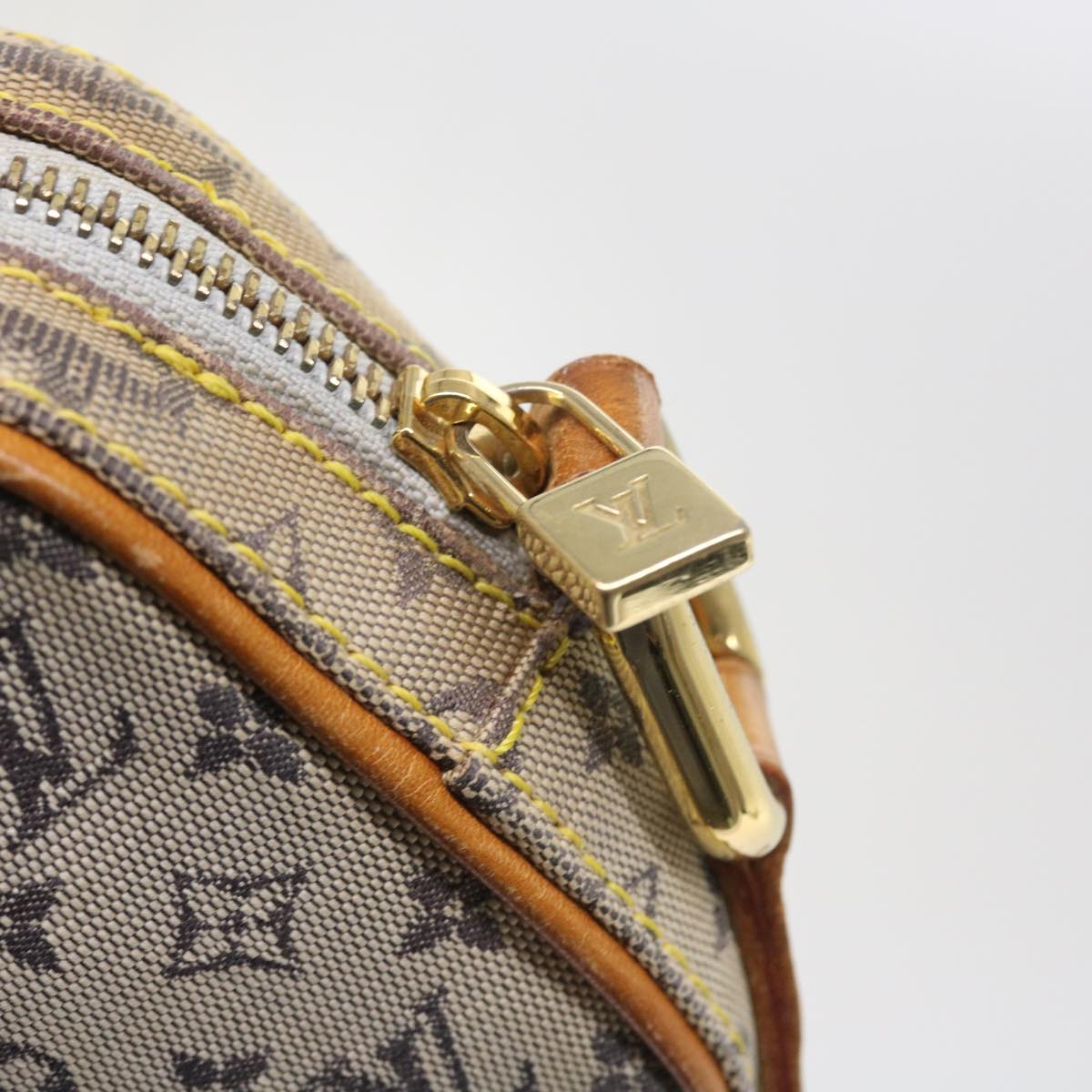 LOUIS VUITTON Monogram Mini Juliet MM Shoulder Bag Blue M92004 LV Auth 55117