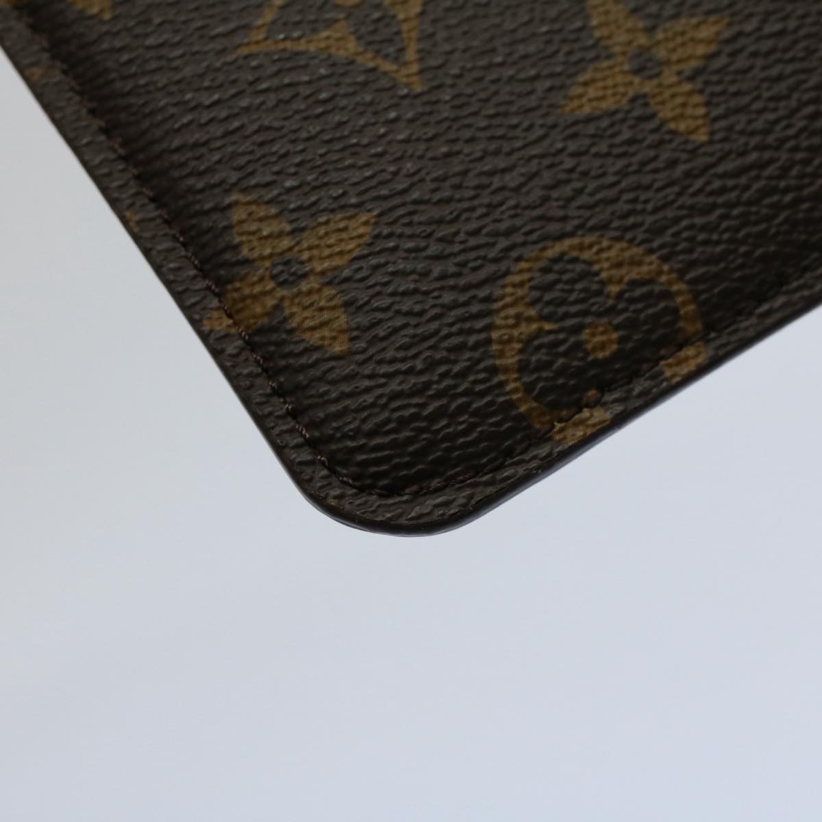 LOUIS VUITTON Monogram Etui Lunette MM Glasses Case M66544 LV Auth 55119