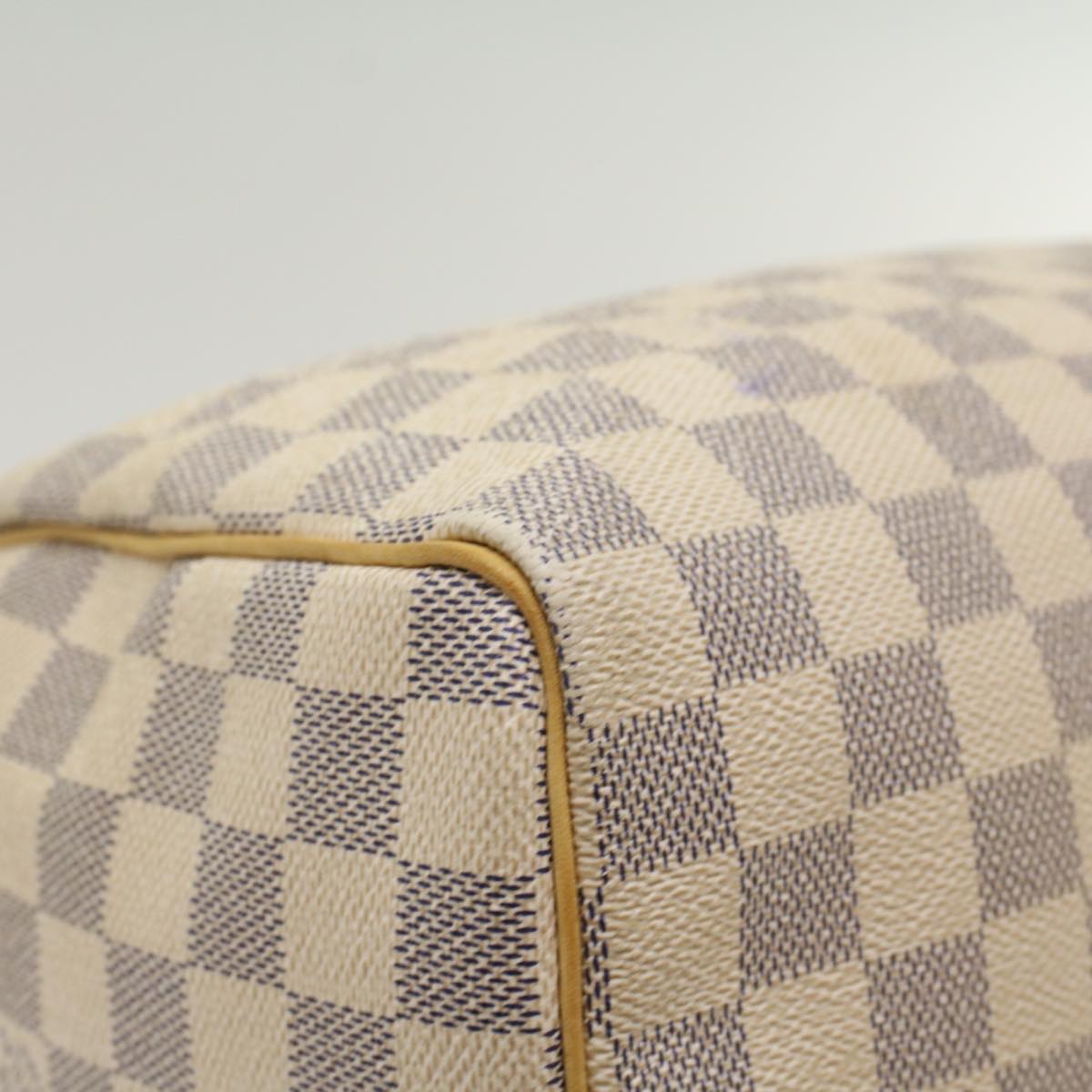 LOUIS VUITTON Damier Azur Speedy 25 Hand Bag N41534 LV Auth 55194